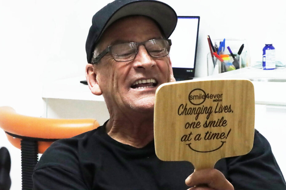 full mouth implant reconstruction patient